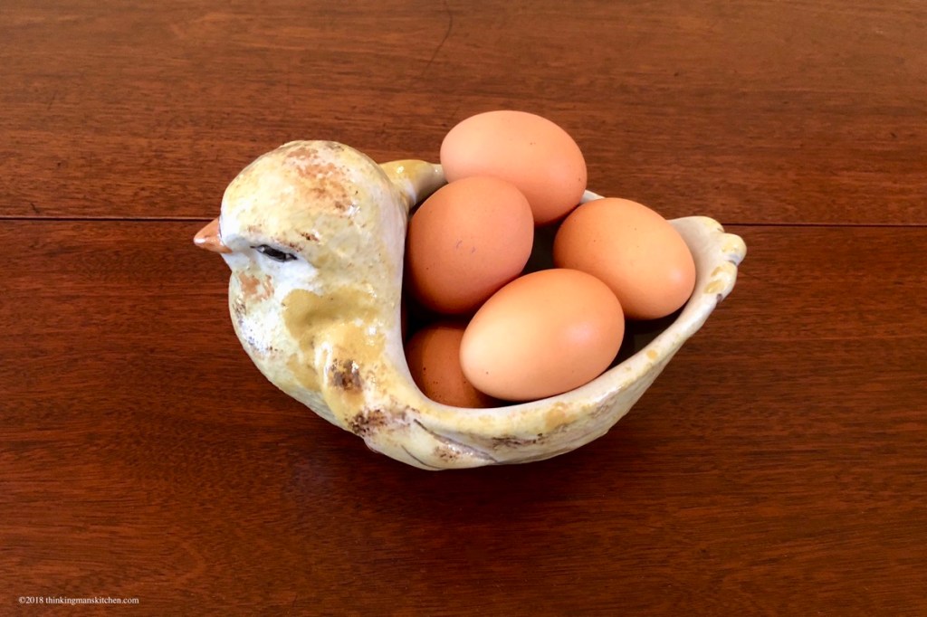 Hard boiling (and peeling) fresh eggs from the&nbsp;market